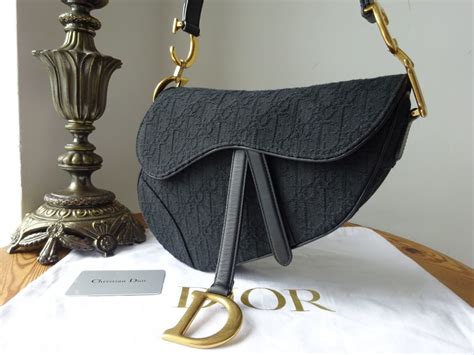 dior saddle bag black dior oblique jacquard|dior oblique jacquard chain bag.